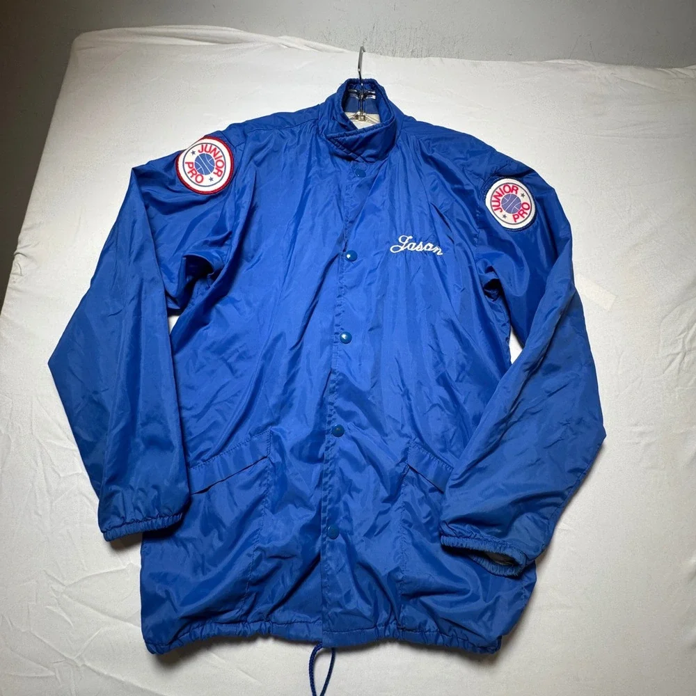 Vintage Windbreaker Jacket 1982 South Hopkins Jr Pro All Star Youth XXL 18/20